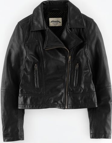 Johnnie  b Patty Leather Jacket Black Johnnie b, Black