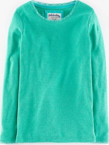 Johnnie  b, 1669[^]34997684 Pointelle T-shirt Soft Green Johnnie b, Soft