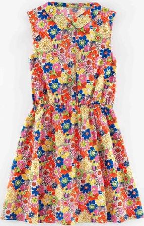 Johnnie  b Poppy Summer Dress Multi Sixties Floral Johnnie