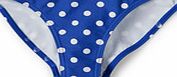 Johnnie  b Printed Bikini Bottoms, Jewel Blue Spot 34508291