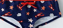 Johnnie  b Printed Boyshorts, Sailor Blue Shellfish 33804089