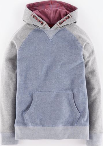 Johnnie  b, 1669[^]34937300 Raglan Hoody Slate Marl/Grey Marl Johnnie b,