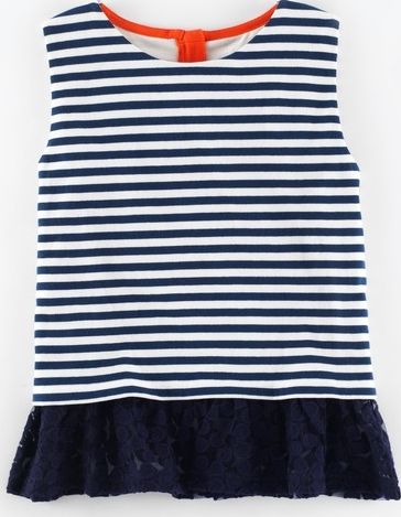 Johnnie  b, 1669[^]34895474 Ruby T-shirt Ecru/Navy/Tulle Johnnie b,