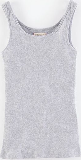 Johnnie  b, 1669[^]34538108 Slim Rib Vest Grey Johnnie b, Grey 34538108