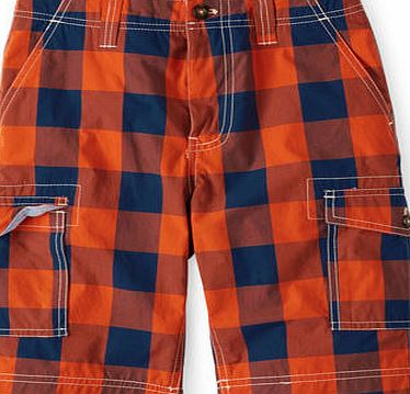 Johnnie  b Summer Cargo Shorts Storm/Goldfish Check Johnnie