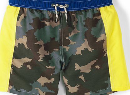 Johnnie  b Swimshorts, Yellow/Khaki Britoflage 34584318