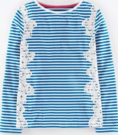 Johnnie  b, 1669[^]34895417 Trudy Top Ecru/Polka Blue Johnnie b, Ecru/Polka