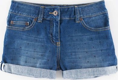 Johnnie  b Turn-up Shorts Denim Stars Johnnie b, Denim