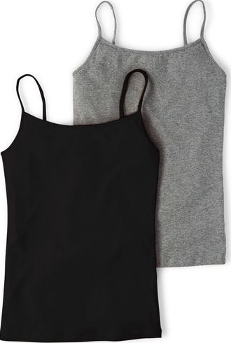 Johnnie  b, 1669[^]35242999 Twin Pack Cami Black/Grey Johnnie b, Black/Grey