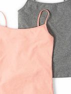 Johnnie  b Twin Pack Cami, Dusk Pink/Grey Melange 34627216