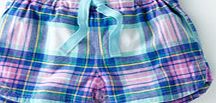 Johnnie  b Woven Sleep Shorts, Bluebell Check 33861774