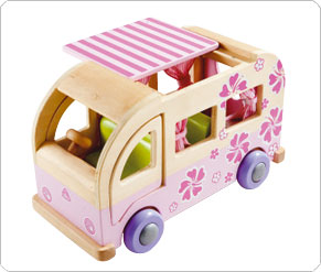 Pink Camper Van