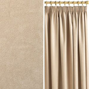 Chicago Pencil Pleat Curtains- Cream- W201 x D137cm