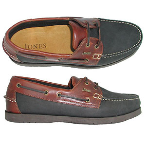 Jones Bootmaker Mizzen - Blue/tan