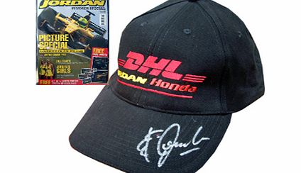 jordan baseball cap and Magazine and#8211; Signed by Eddie Jordan