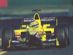 Jarno Trulli Jordan MouseMat