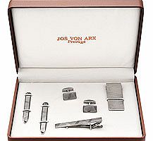 jos von arx Collar Stiffener, Cufflinks, Tie