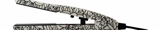 Jose Eber Signature Series Petite Mini Hair Straightener White Flower