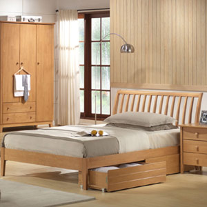 Joseph Wales 5FT Kingsize Wooden Bedstead