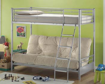 Julius Metal Futon Bunk Bed - FREE NEXT DAY