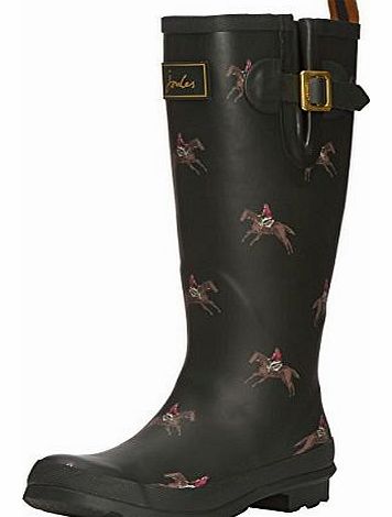 Womens Welly Print Wellington Boots R_WELLYPRINT Olive Horse 6 UK, 39 EU, 8 US