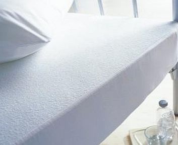 JOYSLEEP Love2Sleep TERRY TOWELLING WATERPROOF MATTRESS PROTECTOR SINGLE : NON NOISY (CRINKLE FREE). 100 COTTON PILE TOP.