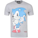 Mens Sonic T-Shirt - Grey Marl