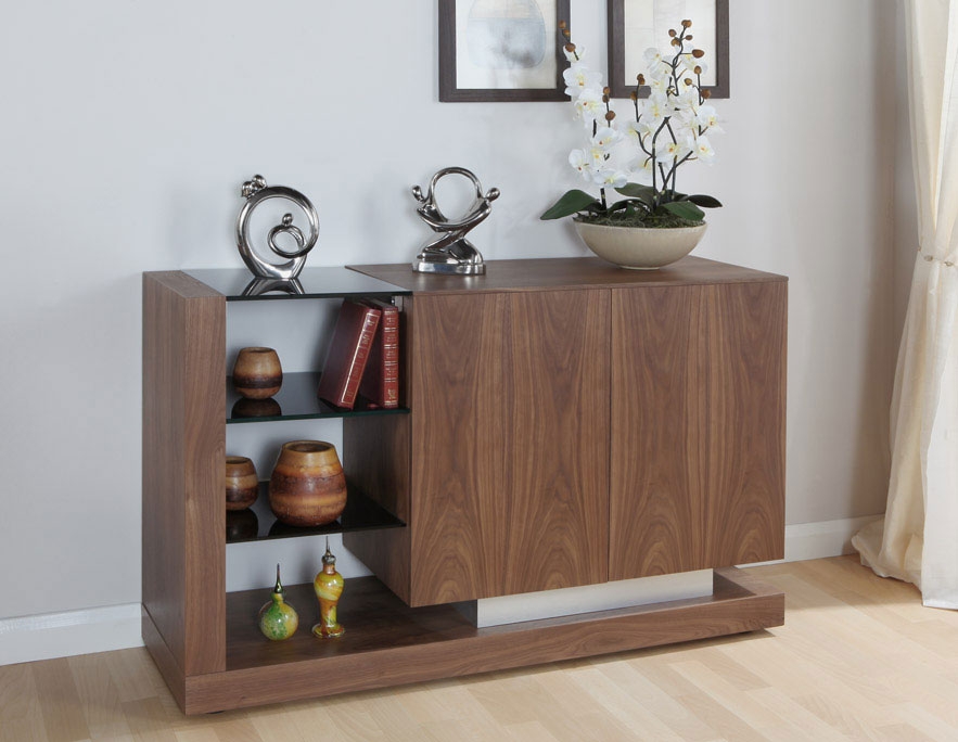 Cube Walnut Sideboard JF613