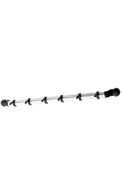 judge Tubular Hanging Rack with 6 hooks