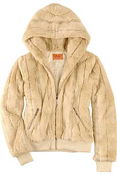 Faux Fur Hooded Jacket