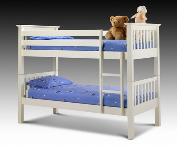 Julian Bowen Barcelona Bunk Bed - White