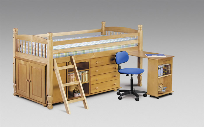 Julian Bowen Beds Sleepstation Single Sided Bunk Bed