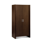 Havana Wardrobe with 2 Doors in Composite Board with Wenge finish