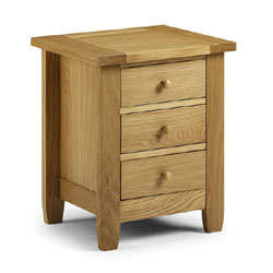 Lyndhurst - 3 Drawer Bedside Table