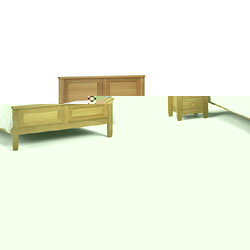 Julian Bowen Lyndhurst - 4FT 6` Double Bedstead