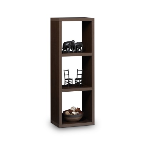 Picasso 3 Cube Bookcase In Mahogany