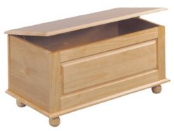 Pine Blanket Box