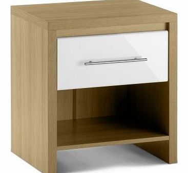 Julian Bowen Stockholm 1 Drawer Bedside Cabinet