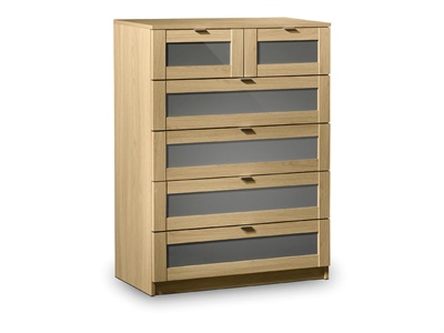 Strada 4+2 Drawer Chest Small Single (2