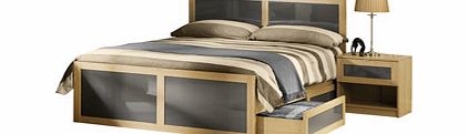Julian Bowen Strada 5FT Kingsize Wooden Bedstead