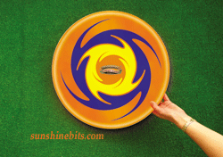 jumbo Flying Disc-Bright Green