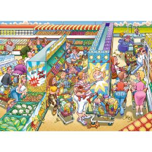 Hidden Xtra Gone Bananas 1000 Piece Jigsaw Puzzle