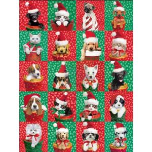 Keith Kimberlin Furry Christmas 500 Piece Jigsaw Puzzle