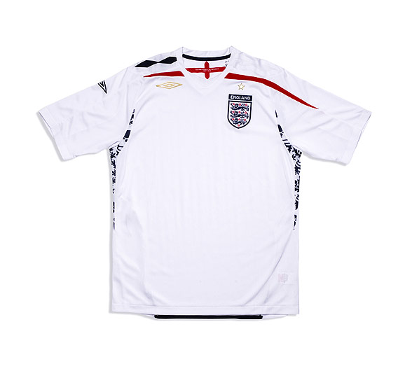 Umbro 07-09 England home - Kids