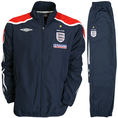 Umbro 08-09 England Tracksuit (navy) - Kids