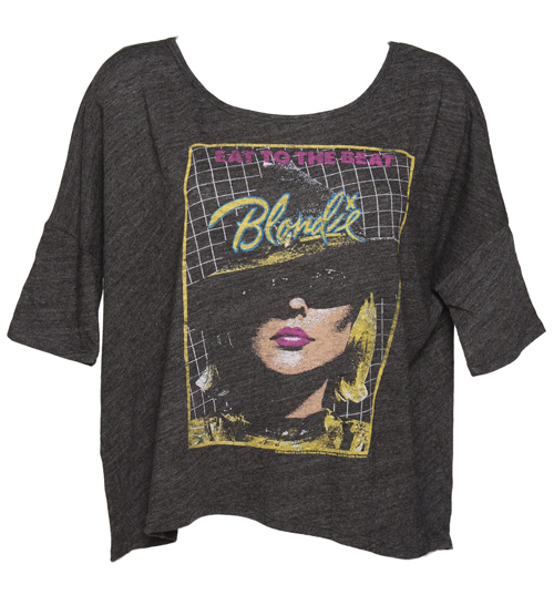 Ladies Black Blondie Oversized Boxy T-Shirt from