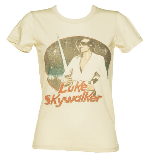 Ladies Off White Star Wars Luke Skywalker