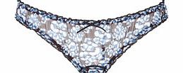 Just Cavalli Blue Brazilian thong