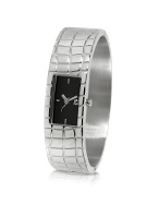 Just Cavalli Circum - Black Dial Stainless Steel Small Cuff