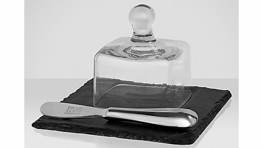 Just Slate Mini Butter Dish